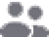 Icon of a silhouette of two people represents the 'participants' function in Zoom.